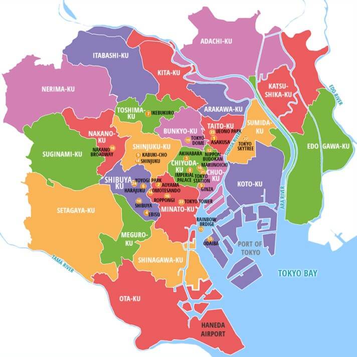Tokyo-Map