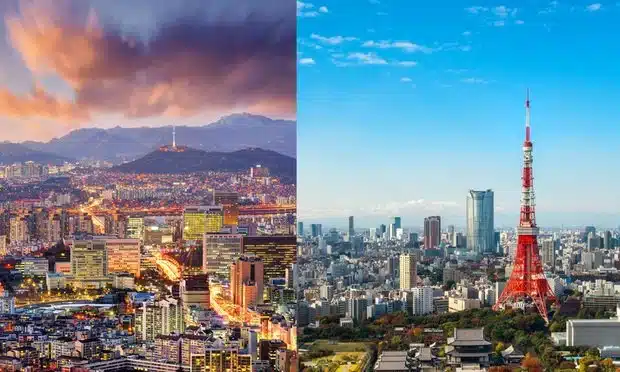 Seoul vs. Tokyo Seoul vs. Tokyo