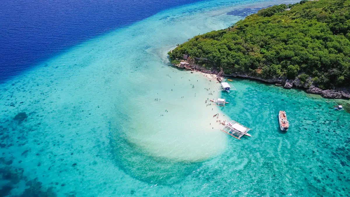 Cebu Sumilon Sand Bar