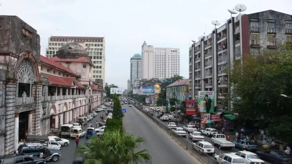 Downtown Yangon